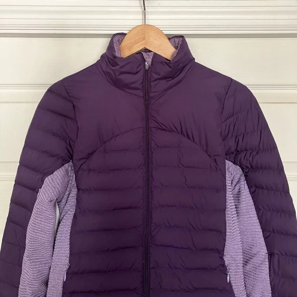 {Lululemon} Fluff Off Down Jacket in Deep Zinfandel - Womens 6
